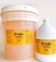 Grease Gone GG128 Grease Gone, 1 gal, Liquid, Pleasant, Yellow