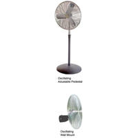 Airmaster CA30OW Wall Fan, 115 V, 30 in Dia Blade, 3 -Blade, 3 -Speed, 2700 to 6100 cfm Air