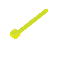 CABLE TIE 7" 50# FL YELLOW 100/B