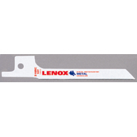  Lenox 20521318RC Reciprocating Saw Blade, 5/16 in W, 3-5/8 in L, 18 TPI, Cobalt/Nickel Cutting Edge