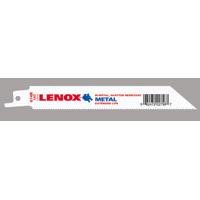 Lenox 20494B614R Reciprocating Saw Blade, 25-Pack, 3/4 in W, 6 in L, 14 TPI, Bi-Metal Cutting Edge