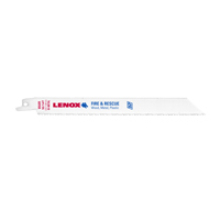Lenox 20577850R Reciprocating Saw Blade, 3/4 in W, 8 in L, 10/14 TPI, Bi-Metal Cutting Edge