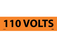 "110 VOLTS" BLK/ORGE 4.5" (5CT)