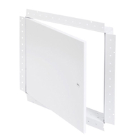 CENDREX AHD-GYP-12X12 Access Door, 12 in W, Cold Rolled Steel, White, Powder-Coated