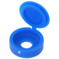 HINGED SCREW COVER #4/#6 BLUE