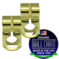 BALL CHAIN CLAMP CPLG 10-D BRASS