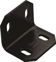 National 1217BC Series N351-495 Corner Brace, 2.4 in L, 3 in W, 2.4 in H, Steel, 3/16 Thick Material