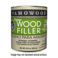 FAMOWOOD 36021144 Wood Filler, Paste, White, 24 oz
