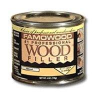 FAMOWOOD 36141134 Wood Filler, Paste, Red Oak, 6 oz Can