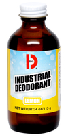 BIG D 320 Industrial Wick Deodorant, Lemon, 4 oz Bottle, Liquid, Colorless