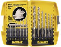 DEWALT DW1169 Pilot Point Drill Bit Set, 14-Piece