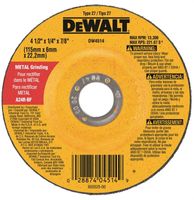 DW4514 4-1/2" STEEL GRIND WHEEL