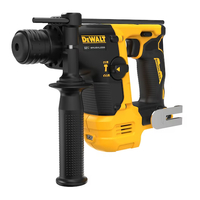 DeWALT XTREME Series DCH072B Brushless Rotary Hammer, Tool Only, 12 V, 9/16 in Chuck, SDS Plus Chuck