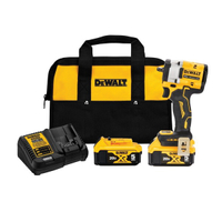 DeWALT Atomic Series DCF923P2 Impact Wrench, Battery Included, 20 V, 5 Ah, 3/8 in Drive, 3550 ipm, 2
