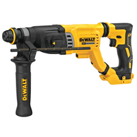 DEWALT DCH263B 20V Max 1-1/8 in Brushless Cordless SDS Plus D-Handle Rotary Hammer, Bare Tool