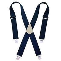CLC Tool Works 110BLK Work Suspenders, Nylon, Black