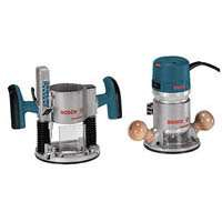 Bosch 1617EVSPK 2.25 HP Electronic Variable Speed Plunge and Fixed-Base Router Combo Kit