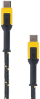 DEWALT 131 1362 DW2 Reinforced Braided Phone Charger Cable, USB-C to USB-C, 4 ft.