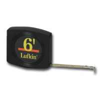 Lufkin W616 Handy Pocket Tape, 1/4-Inch x 6-Foot