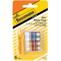 Bussmann AT7 ATC Blade Fuse Kit with Fuse Puller