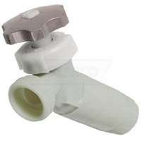 Camco 11523 3/4" Plastic Water Heater Drain Valve with 2-1/2" Shank
