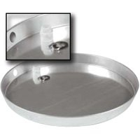 CAMCO 20810 Recyclable Drain Pan, Aluminum, For: Gas or Electric Water Heaters