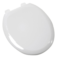 TOILET SEAT PL REG EZCLOSE WHT