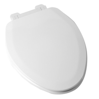TOILET SEAT WD ELONG EZCLOSE WHT