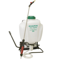 CHAPIN 61900 Tree/Turf Pro Backpack Sprayer, 4 gal Poly Tank, 48 in L Hose, Padded Shoulder Strap