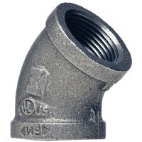 GALV ELBOW 45deg 1-1/2"