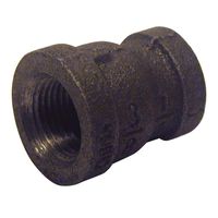 BLACK COUPLING RED 3/4X1/2