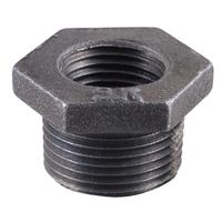 BLACK HEX BUSHING 1x3/4