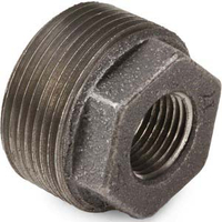 BLACK HEX BUSHING 1-1/4x3/4