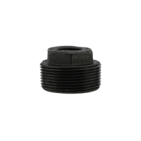 BLACK HEX BUSHING 1-1/2x1/2