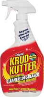KRUD KUTTER KK326 Cleaner and Degreaser and Stain Remover, 32 oz Spray Dispenser, Liquid, Mild