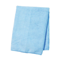 CONTINENTAL Supremo E810016 Cleaning Cloth, 16 in L, 16 in W, Microfiber/Polyester/Polyamide, Blue