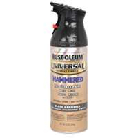Rust-Oleum 245217 Universal Advance Formula Spray Paint, Black Hammered, 12-Ounce