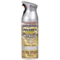 Rust-Oleum 245220 Universal Advance formula Spray Paint, Titanium Silver Metallic, 11-Ounce