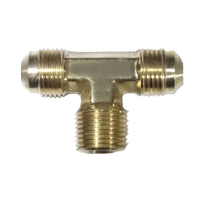 FLARE MALE BRANCH TEE 1/4x1/8MPT