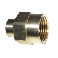BRASS COUPLING RED 1/4FPTx1/8FPT