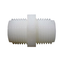 NYLON HEX NIPPLE 1/2"