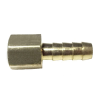 BRASS HOSE BARB 3/16BARBx1/4FPT