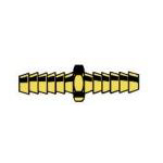 BRASS HOSE BARB MENDER 3/8"