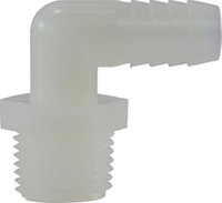 NYLON HOSE BARB ELBOW 5/8x1/2MPT