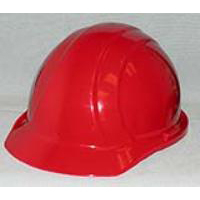 ERB 19364 Americana Cap Style Hard Hat with Mega Ratchet, Red