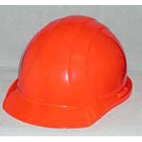 ERB 19365 Americana Cap Style Hard Hat with Mega Ratchet, Flourescent Orange