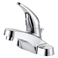 Boston Harbor TQ-F4510042CP Lavatory Faucet, 1.2 gpm, 1-Faucet Handle, 3-Faucet Hole, Metal/Plastic,