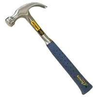 Estwing E3-12C 12 oz Curved Claw Hammer with Blue Vinyl Shock Reduction Grip