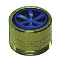 Danco 10477 Faucet Aerator, 15/16-27 x 55/64-27 Male x Female Thread, Brass, Brushed Nickel, 1.5 gpm