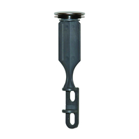 Danco 10555 Sink Stopper, Pop-Up, Metal, Chrome, For: Universal Lavatory Sinks
